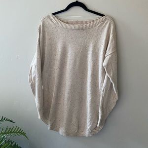 3/$15 Speckled Cream Sweater